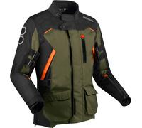 Bering Zephyr chaqueta textil impermeable para motocicletas, negro-marrón, tamaño L para Hombres