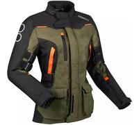 Bering Zephyr Mujer Jacket - Talla 40 BLACK/KHAKI/ORANGE