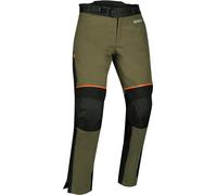 Bering Zephyr Pantalones textiles impermeables para mujer, verde-marrón, tamaño 42