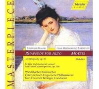 Beringer^Braun^Windsbacher - Brahms: Rhapsody for Alto Mendelssohn: Motets