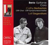 Berio - Epifanie Fur Orchester & Frauenstimme