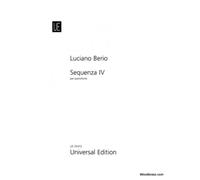 BERIO L. - SEQUENZA IV - (PIANO)