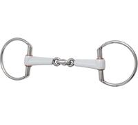 beris Eggbutt Snaffle Double-Jointed, Medium - 125 mm beris