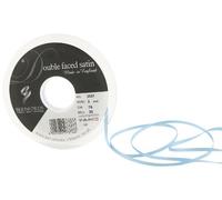 Berisfords 3501 Cinta de satén de Doble Cara, Aciano, 3 mm, 30