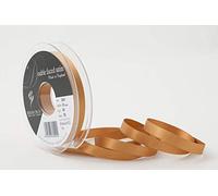 Berisfords 3501 Cinta de satén de Doble Cara, Poliéster, Dorado Envejecido, 10 mm, 20