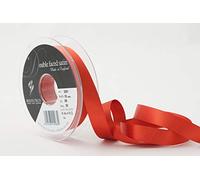 Berisfords 3501 Cinta de satén de Doble Cara, Poliéster, óxido, 15 mm, 20