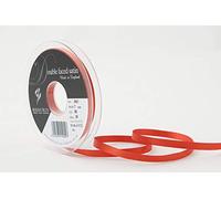 Berisfords 3501 Cinta de satén de Doble Cara, Poliéster, óxido, 7 mm, 20