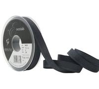 Berisfords Cinta Adhesiva Potente 13 mm, Color Gris Oscuro