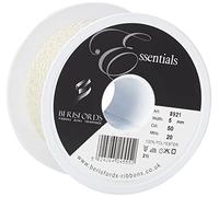 Berisfords Cordón Entrelazado 5 mm x 20 m, Color Crema