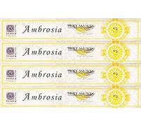 Berk HS-100-P4-12 Varillas de Incienso 4X, 8X o 12x Ambrosía (4 Paquetes)
