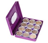 Berk Rauhnacht HS-410 - Mezcla de incienso (12 botes de resinas, hierbas y maderas, perfecto para noches ásperas y rituales), incienso puro