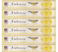 BERK - Varitas de incienso - Ambrosia - Fragancia de los dioses - 6 paquetes