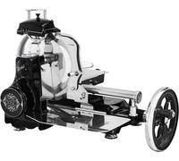 Berkel - rebanadora manual volano mod. tribute - negro con decoracione