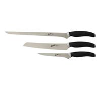 BERKEL Teknica Juego de 3 Cuchillo Jamonero Negro