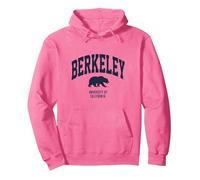 Berkeley Bear Universidad de California Colegiado PAFI431 Sudadera con Capucha, Unisex para Adultos, Rosa Brillante, L