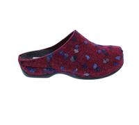 BERKEMANN Fieltro Hausschuh 1028-184, Rojo / Lunares, Fieltro, Ancho H ,
