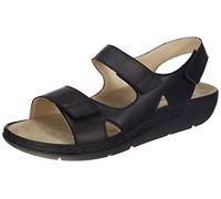 Berkemann Leona, Sandalia Mujer, Negro, 41.5 EU
