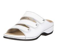 Berkemann Melbourne Franziska 1007 - Zuecos de charol para mujer, Blanco, 42.6666666667