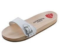 Berkemann Original Sandale Mules Unisex, Blanco, 39.5 EU (6 UK)