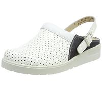 Berkemann Tec-Pro-brage, Zuecos de Trabajo Unisex Adulto, Blanco Weiß Ocean, 35.5 EU