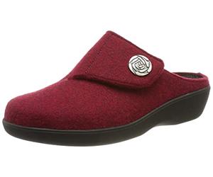 Berkemann Teresa, Pantuflas Mujer, Rojo Oscuro, 40 EU