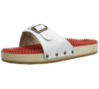 Berkemann Unisex-Erwachsene Noppen-Sandale Pantoletten, Weiß (Weiß), 35.5 EU