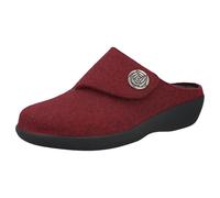 Berkemann Zapatillas Teresa para mujer, rojo oscuro, 37.5 EU