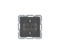 Berker 47236086 - Toma de Corriente (Tipo F, Antracita, Duroplast, IP20, 250 V, 16 A)