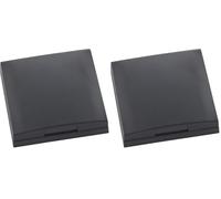 Berker Hager integro - Marco 1 Elemento con Tapa Antracita (Paquete de 2)