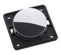 Berker Integro Flow/Pure - Interruptor de cambio cromado brillante