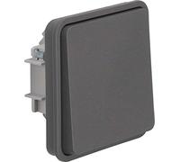 Berker Interruptor de conmutación 6130763515 con balancín, color gris claro W.1 interruptor de instalación 4011334390138