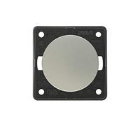 Berker Interruptor Simple Gris Cromado Mate