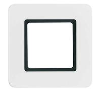 BERKER Marco 1 compartimento Q.7 para LED blanco polar terciopelo 10116109