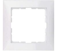 BERKER 10118989 - Marco simple, p.1, blanco polar brillante