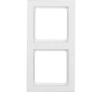 Berker - marco 2 elementos q3 blanco polar Ref. 6510830002