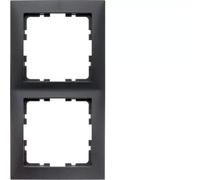 Berker - marco 2 elementos s1 antracita Ref. 6511030002
