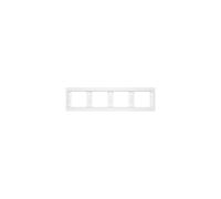 Berker - marco 4 elementos horizontal k1 blanco polar Ref. 6513010004