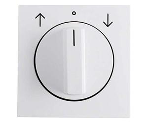 Berker Pieza central con botón giratorio 1080190900 Jal. S.1/B.3/7 pw B.3;B.7;S.1 cubierta/elemento de control para programas de instalación 4011334507482