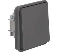 Berker Pulsador con balancín 50453515, Cierre Gris Claro W.1 pulsador 4011334390312