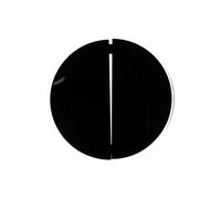 Berker R.1/R.3 botón doble para conector negro 16232045