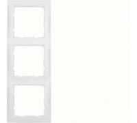 Berker S.1 Marco triple blanco mate 10139909