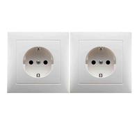 Berker Schuko 47428989 m.Abdeckplatte S.1 Steckdose 4011334277651 (Paquete de 2)