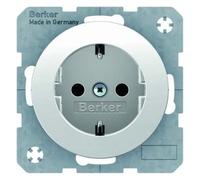 BERKER 47432089 - Toma de corriente - R.1/R.3 blanco polar, brillante