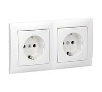 Berker Schuko Steckds.nkombi. pws 47209909