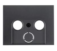 Berker - tapa p/toma tv-fm-sat antracita series k1/k5 Ref. 6514030120
