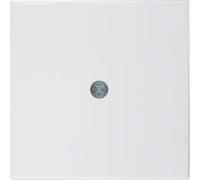 Berker - tapa salida cable blanco polar series s1/b3/b7 Ref. 6512510150