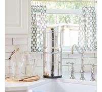 Berkey travel 5.6L Sistema de filtración de agua por gravedad en acero inoxidable AISI 304 con 2 elementos de purificación black berkey