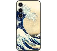 Berkin Arts Compatible con Samsung Galaxy S23+ Plus 5G Funda Premium Silicona Carcasa Ukiyo-e Estilo japonés (Katsushika Hokusai-La Gran Ola de Kanagawa)