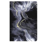 Berkin Arts para iPad Mini 7/iPad Mini 8/iPad Mini 9/iPad Air3, mármol Negro con Detalles Dorados, para Delgada y Protectora