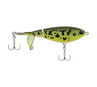Berkley Choppo Topwater Señuelo de Pesca - Cebo de hélice fácil de Usar para lubinas y Peces Depredadores, CREA la máxima perturbación y Ruido en la Superficie - 10.5cm / MF Frog